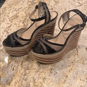 Enzo Angiolini Size 6.5 excellent condition wedge